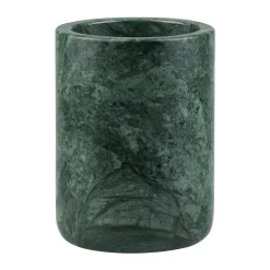 Mette Ditmer Marble tandeborstelbeker 10 cm, Dark forest< Tandenborstelhouders