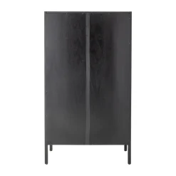 Bloomingville Marikka kast 85x40x150 cm, Black< Kasten & Vitrines