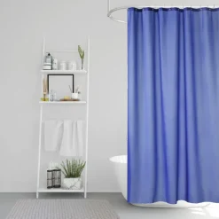 Etol Design Match douchegordijn, hemelsblauw< Douchegordijnen
