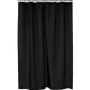 Etol Design Match Douchegordijn 200x240 cm, extra lang (zwart)< Douchegordijnen