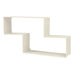 GUBI Matégot Dedal boekenplank, Cream White Semi Matt< Planken & Planksystemen