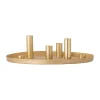 Bloomingville Maxime adventskandelaar Ø30 cm, Goud< Adventskandelaars & -Kaarsen