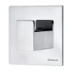 Blomus Menoto zelfklevende haak 6x6 cm, Gepolijst roestvrij staal< Haken & Hangers