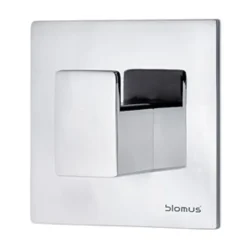 Blomus Menoto zelfklevende haak 6x6 cm, Gepolijst roestvrij staal< Haken & Hangers