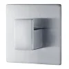 Blomus Menoto zelfklevende haak 6x6 cm, Mat roestvrij staal< Haken & Hangers