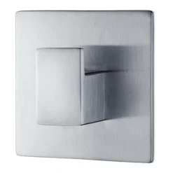 Blomus Menoto zelfklevende haak 6x6 cm, Mat roestvrij staal< Haken & Hangers