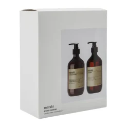 Meraki geschenkset handzeep en afwasmiddel, Exfoliërende Northern star, Blossom breeze< Zeep & Crèmes