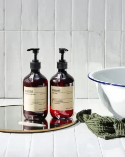 Meraki geschenkset handzeep en afwasmiddel, Exfoliërende Northern star, Blossom breeze< Zeep & Crèmes