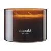 Meraki geurkaars, 60 uur, Dark wood< Geurkaarsen & Aroma Diffusers