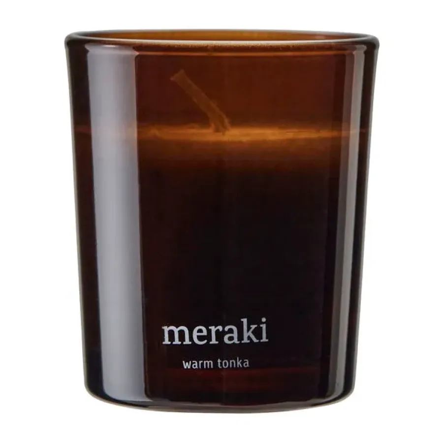 Meraki geurkaars 12 uur 2-pack, Warm tonka< Geurkaarsen & Aroma Diffusers