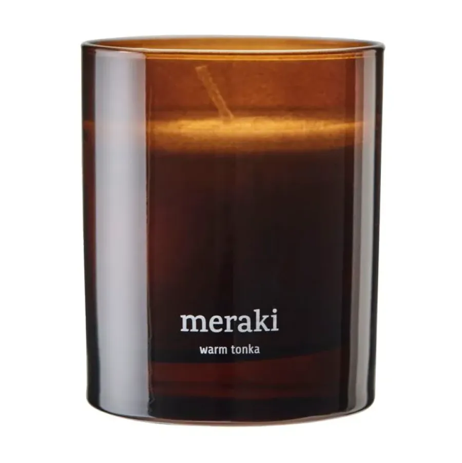 Meraki geurkaars, 35 uur, Warm tonka< Geurkaarsen & Aroma Diffusers