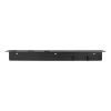 Meraki plank met flessenhanger en haak, Geborstelde zwarte afwerking< Planken & Planksystemen