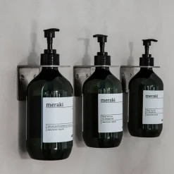Meraki zeephouder, geborsteld zilver< Zeepdispensers & Zeepschaaltjes