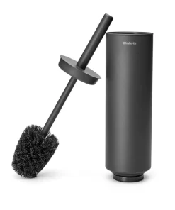 Brabantia MindSet toiletborstel met houder, Mineral Infinite Grey< Toiletborstels