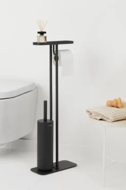 Brabantia MindSet toiletbutler, Mineral Infinite Grey< Toiletpapierhouders