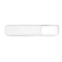 Brabantia MindSet toiletrolhouder met plankje , Mineral Fresh White< Toiletpapierhouders