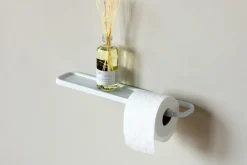 Brabantia MindSet toiletrolhouder met plankje , Mineral Fresh White< Toiletpapierhouders