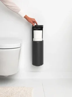 Brabantia MindSet toiletrolhouder, Mineral infinite grey< Toiletpapierhouders
