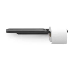 Brabantia MindSet toiletrolhouder met plankje , Mineral infinite grey< Toiletpapierhouders