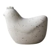 DBKD Mini kippen 8 cm, White dot< Paasdecoratie
