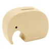 Georg Jensen Miniphant spaarpot 6x8,7 cm, Vanilla bean< Kinderkamer Interieuraccessoires|Kinderkamer Interieuraccessoires