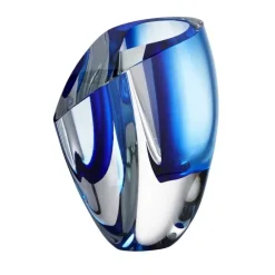 Kosta Boda Mirage vaas 21 cm, Blauw, AC-25< Vazen