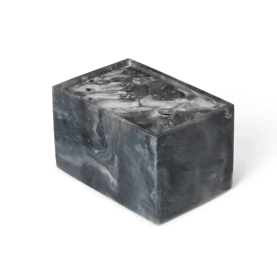 Ferm Living Mist opbergdoos 10x15 cm, Charcoal< Dozen & Boxen