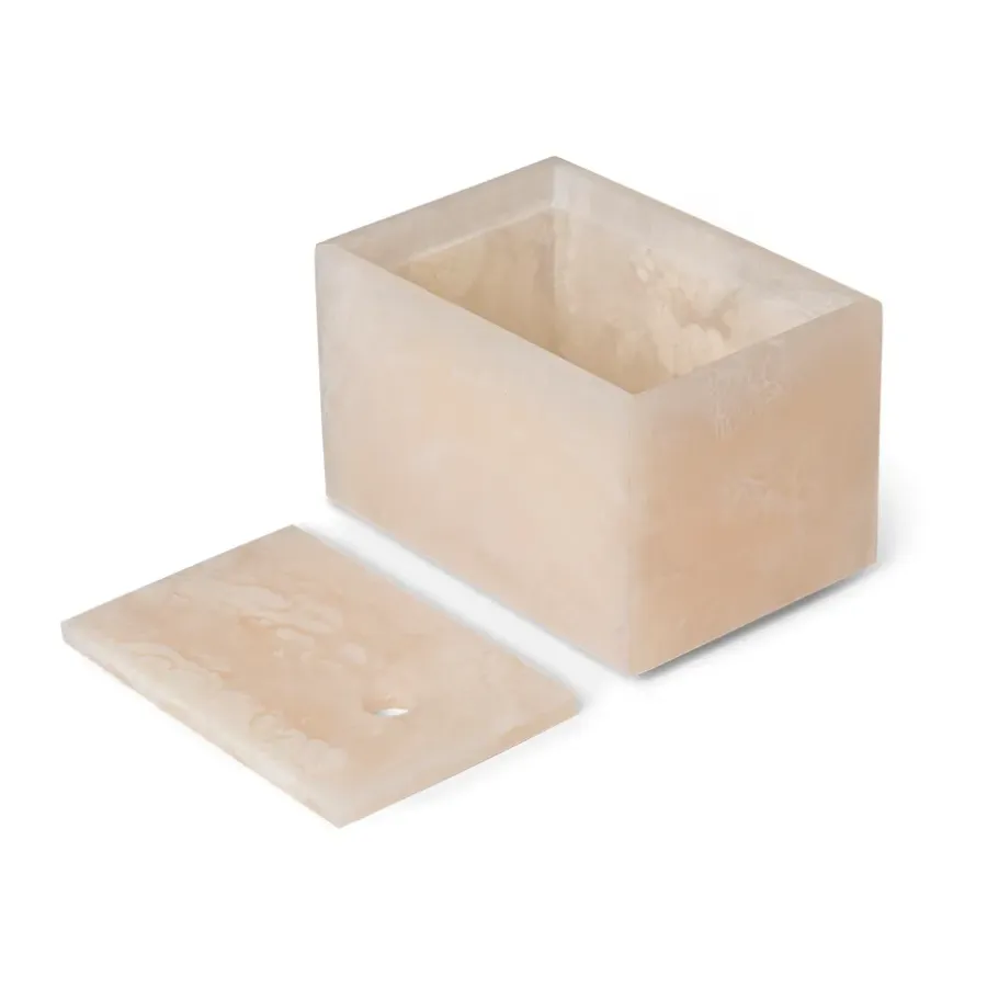 Ferm Living Mist opbergdoos 10x15 cm, Pearl< Dozen & Boxen