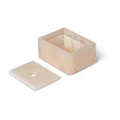 Ferm Living Mist opbergdoos 7,5x10 cm, Pearl< Dozen & Boxen