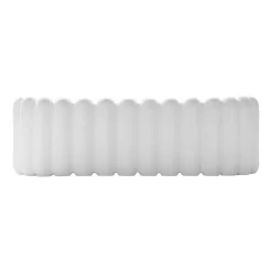 DBKD Mist pot ovaal small 35 cm, White< Bloempotten