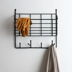 Maze Mitten plank S, Zwart< Kapstokken & Hangrekken
