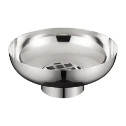 Blomus MIYABI vaas M Ø23 cm, Zilverkleurig< Vazen