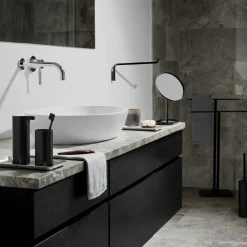 Blomus Modo make-upspiegel, Zwart< Tafelspiegels
