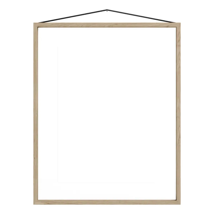 MOEBE eikenhouten lijst 40x50 cm, Transparent, Wood, Black< Lijsten & Kaders