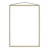 MOEBE eikenhouten lijst 50x70 cm, Transparent, Wood, Black< Lijsten & Kaders