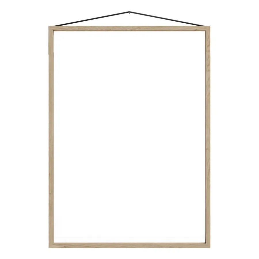 MOEBE eikenhouten lijst 50x70 cm, Transparent, Wood, Black< Lijsten & Kaders