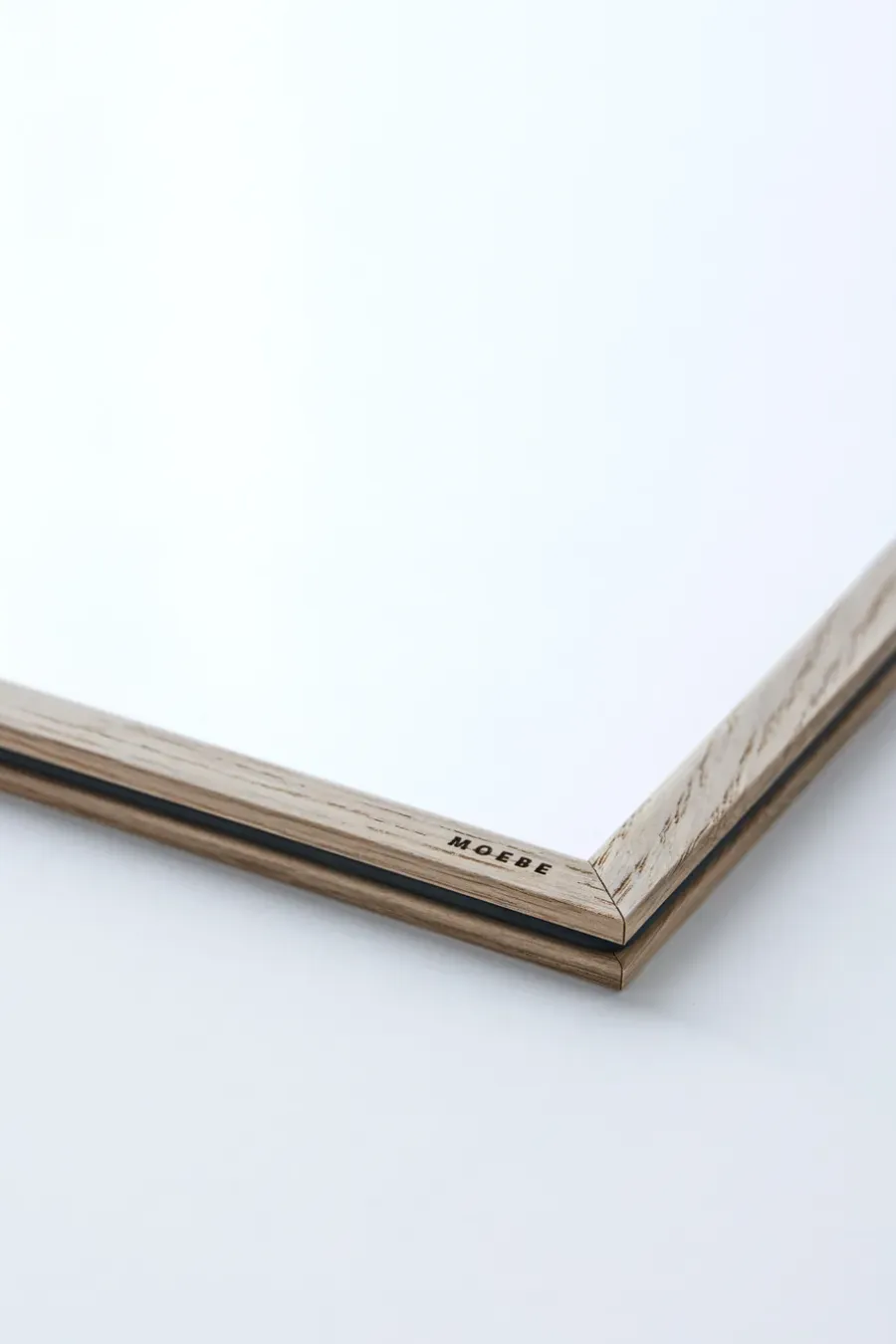 MOEBE eikenhouten lijst 50x70 cm, Transparent, Wood, Black< Lijsten & Kaders