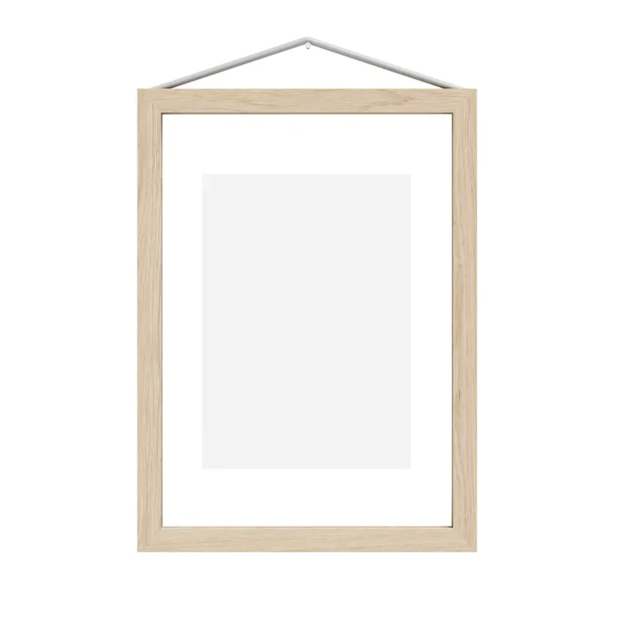 MOEBE essenhouten lijst A5 16,8x23,2 cm, Transparent, Wood, Black< Lijsten & Kaders