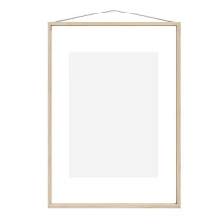 MOEBE essenhouten lijst A2 44,8x61,5 cm, Transparent, Wood, Black< Lijsten & Kaders