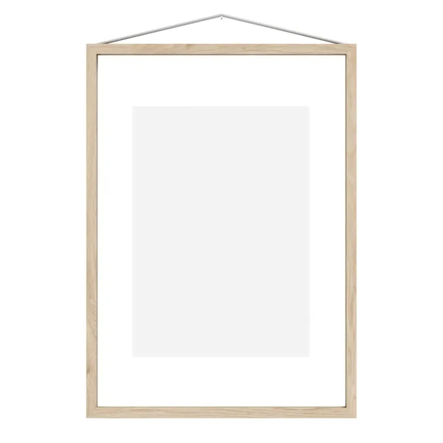 MOEBE essenhouten lijst A3 31,9x44,1 cm, Transparent, Wood, Black< Lijsten & Kaders