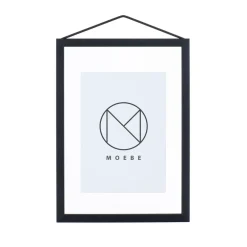 MOEBE Frame A5 16,8x23 cm, Zwart< Lijsten & Kaders