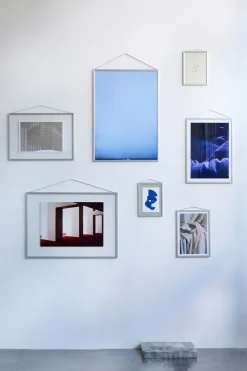 MOEBE lijst A5 16,5x22,7 cm, Brushed aluminium< Lijsten & Kaders