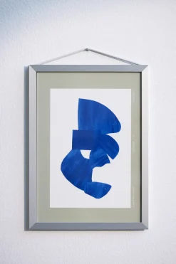 MOEBE lijst A4 22,6x31,3 cm, Brushed aluminium< Lijsten & Kaders