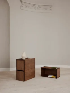MOEBE opbergdoos, Smoked oak-black< Dozen & Boxen