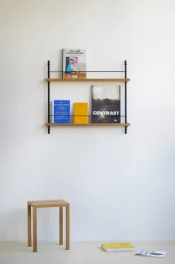 MOEBE tijdschriftstandaard, Black-black< Tijdschriftenrekken