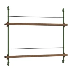 MOEBE tijdschriftstandaard, Smoked oak-green< Tijdschriftenrekken
