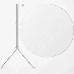 MOEBE wall mirror Ø 70 cm, Chroom< Ronde Spiegels|Wandspiegels