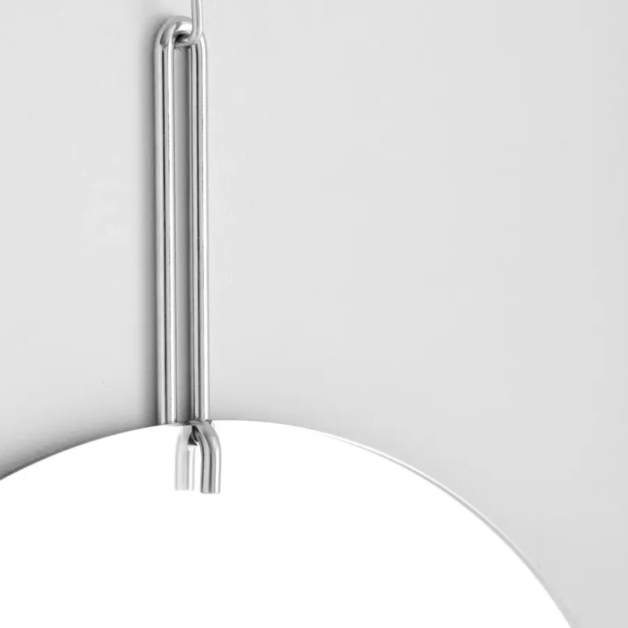 MOEBE wall mirror Ø 70 cm, Chroom< Ronde Spiegels|Wandspiegels