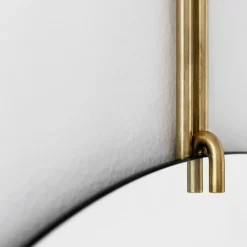 MOEBE Wall mirror Ø 30 cm, Messing< Ronde Spiegels|Wandspiegels