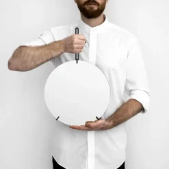 MOEBE Wall mirror Ø 30 cm, Zwart< Ronde Spiegels|Wandspiegels